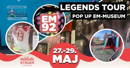 EM-fest i Struer bymidte, når ”Legends Tour” er i Struer d. 28. maj