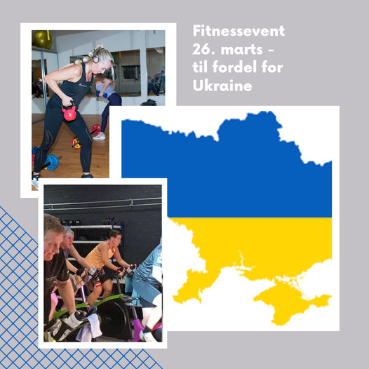 Fitness event til fordel for Ukraine